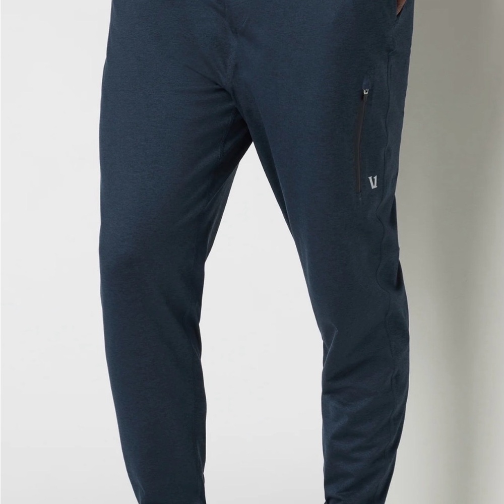 Mens Vuori Dark Teal Drawstring Performance Jogger Pants